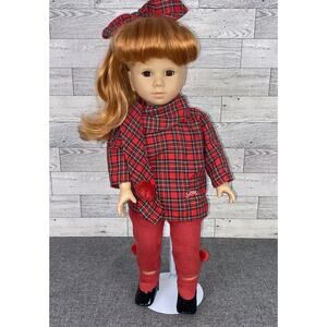 Vintage 18" GOTZ Red Hair “PAT" by Artist Karin Heller 1992 EUC Adorable Doll!